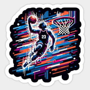 Pixel Perfect Swish: Level Up Your Streetwear Sticker